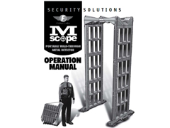 美国M-scope便携式安检门的特点